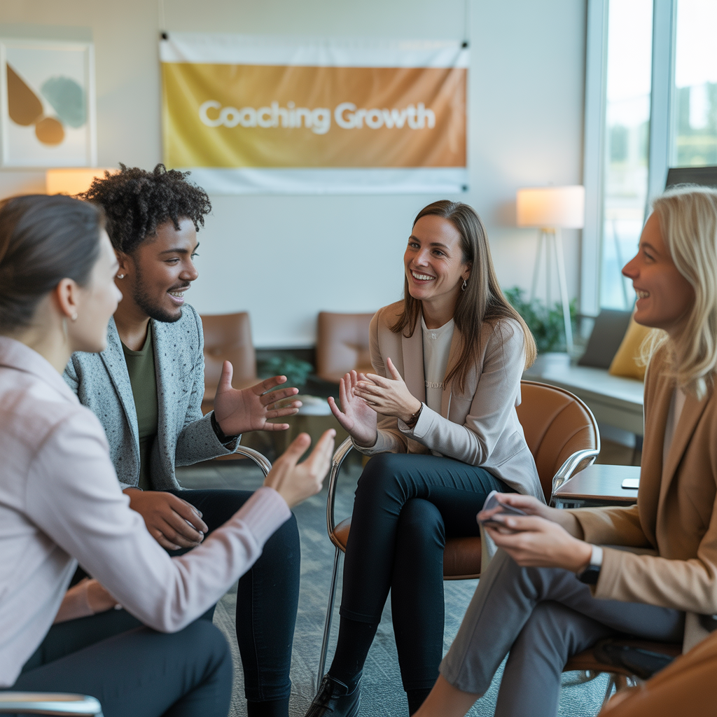 Photo d'un événement de réseautage pour coachs